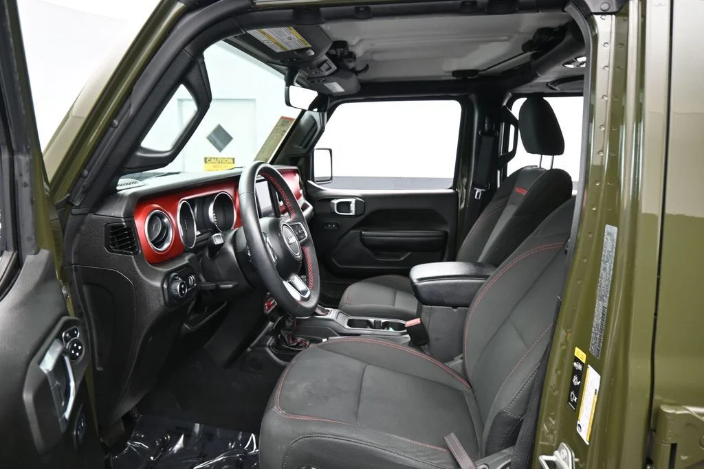 Used 2023 Sarge Green Clearcoat Jeep Rubicon image 11