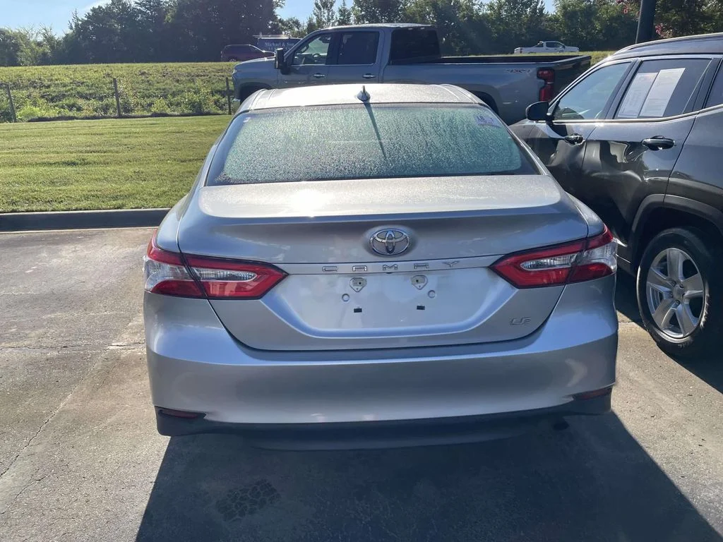 Used 2020 Celestial Silver Metallic Toyota LE image 5