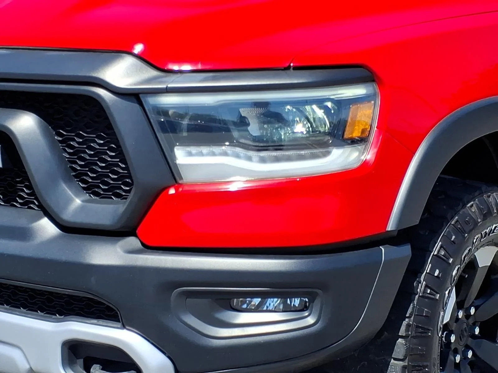 Used 2023 Flame Red Clearcoat Ram Rebel image 14