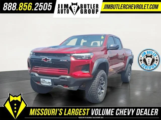 Used 2026 Radiant Red Tintcoat Chevrolet ZR2 image 1