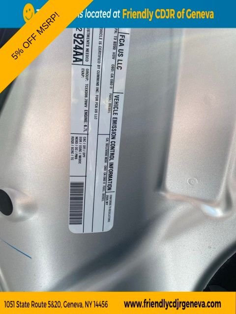 New 2026 Silver-Zynith Exterior Paint RAM Tradesman image 22