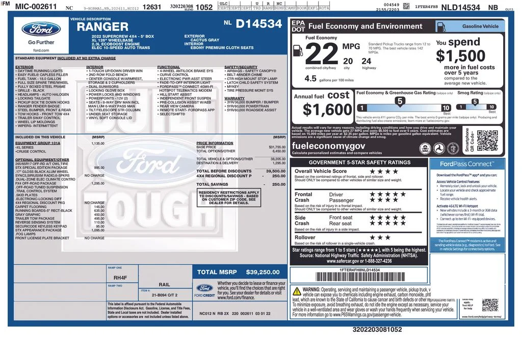 Used 2022 Green Ford XL image 6