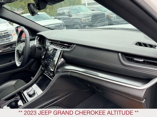 Certified Used 2023 White Jeep Altitude X image 9