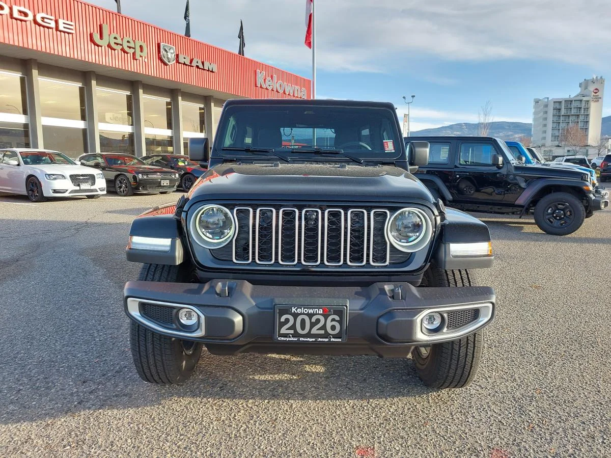 New 2026 Black Jeep Sahara 4 Door 4x4 image 2