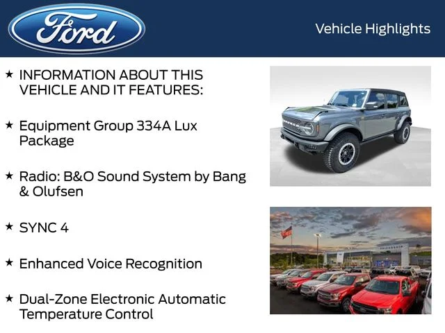 Used 2022 Gray Ford Badlands image 5