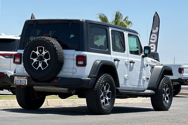 Certified Used 2021 White Jeep Unlimited Rubicon image 3