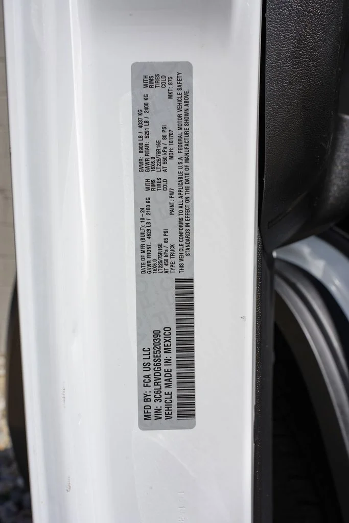 Used 2025 White Ram High Roof image 49