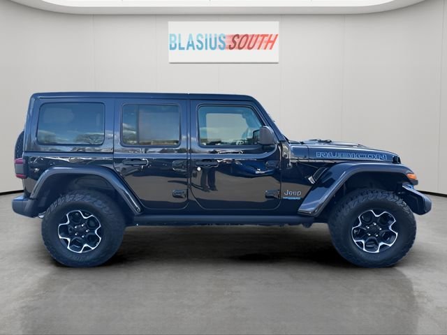 Used 2022 Jeep Wrangler Unlimited Rubicon 4XE with VIN 1C4JJXR62NW274970 for sale in Waterbury, CT