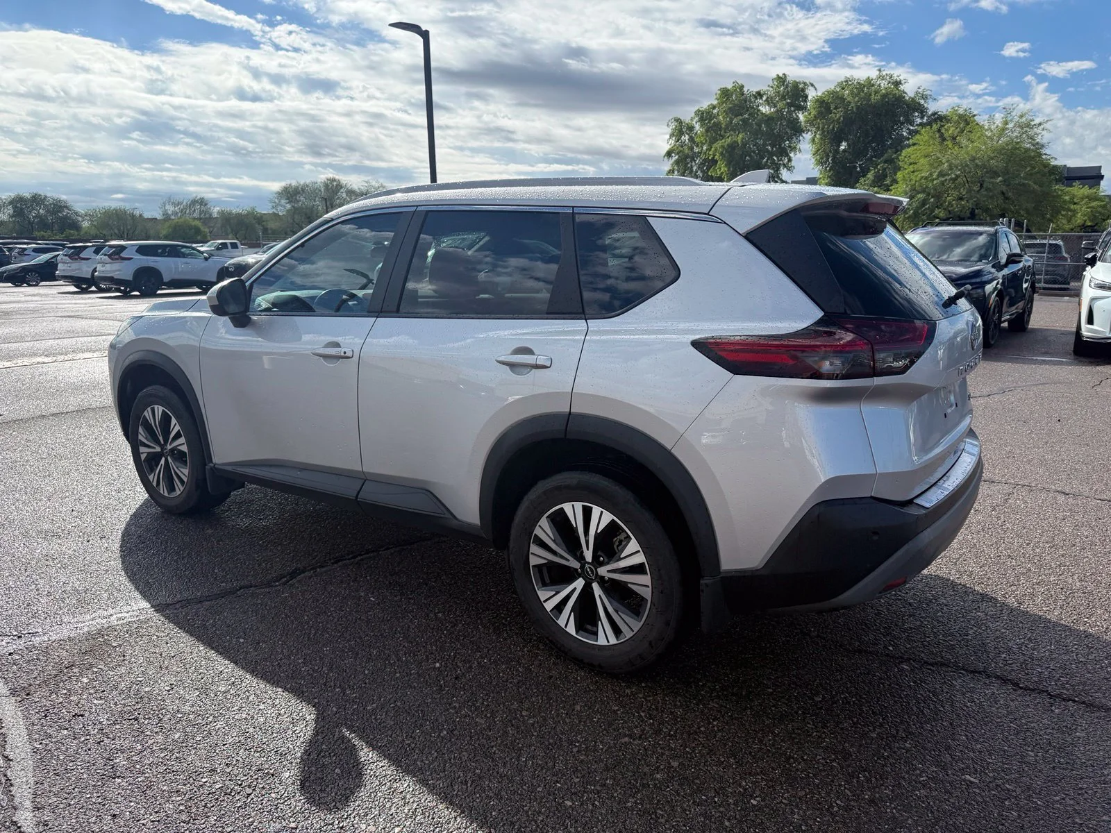Used 2023 Brilliant Silver Nissan SV image 6