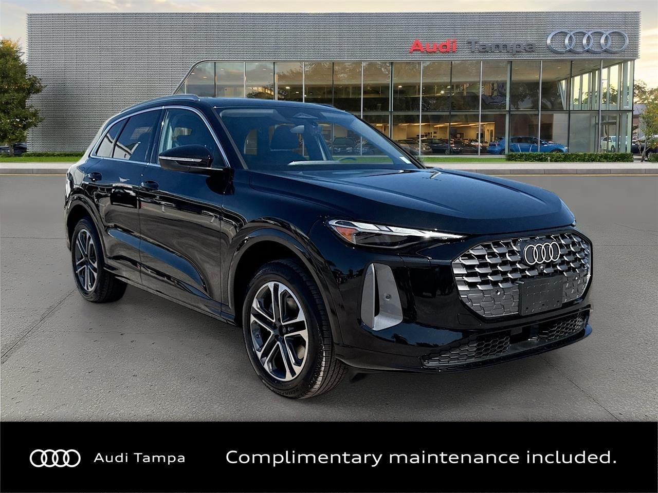 New 2026 Mythos Black Metallic Audi Premium image 1