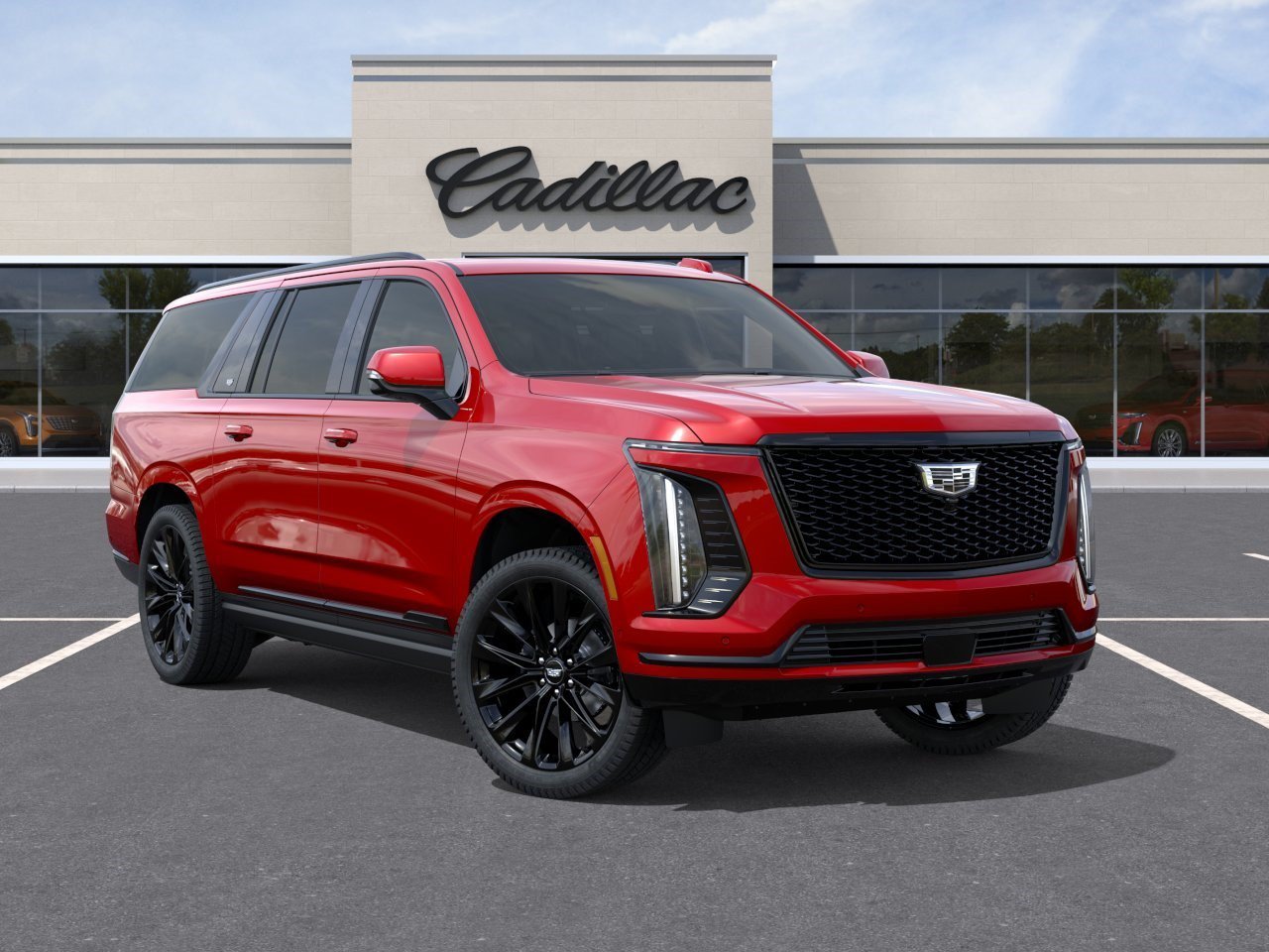 New 2026 Radiant Red Tintcoat Cadillac Platinum Sport image 7