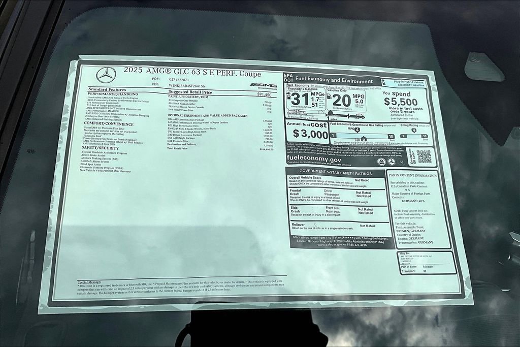 2025 Mercedes-Benz GLC AMG GLC63 S - Photo 14