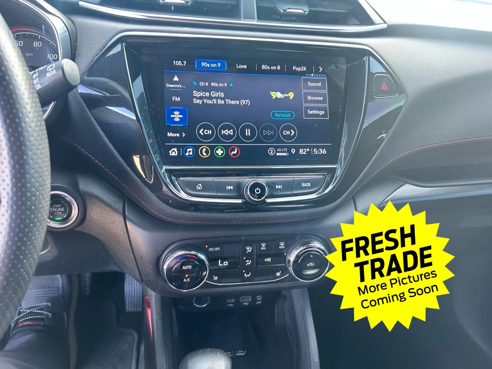 Used 2021 Mosaic Black Metallic Chevrolet RS image 7