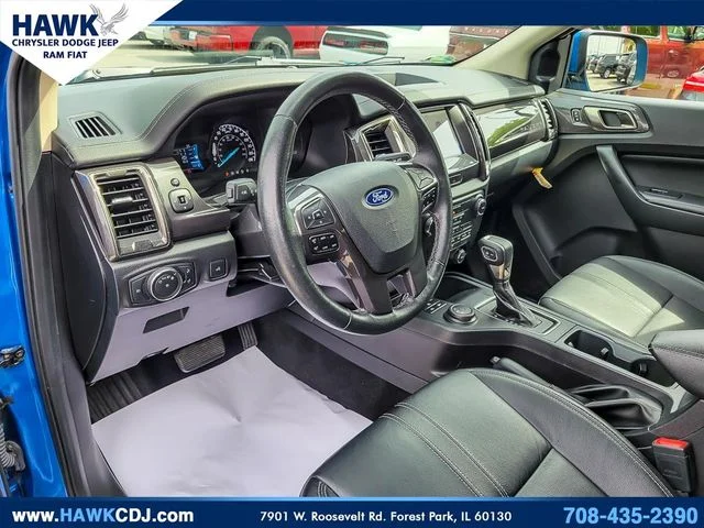 Used 2021 Blue Ford Lariat image 10