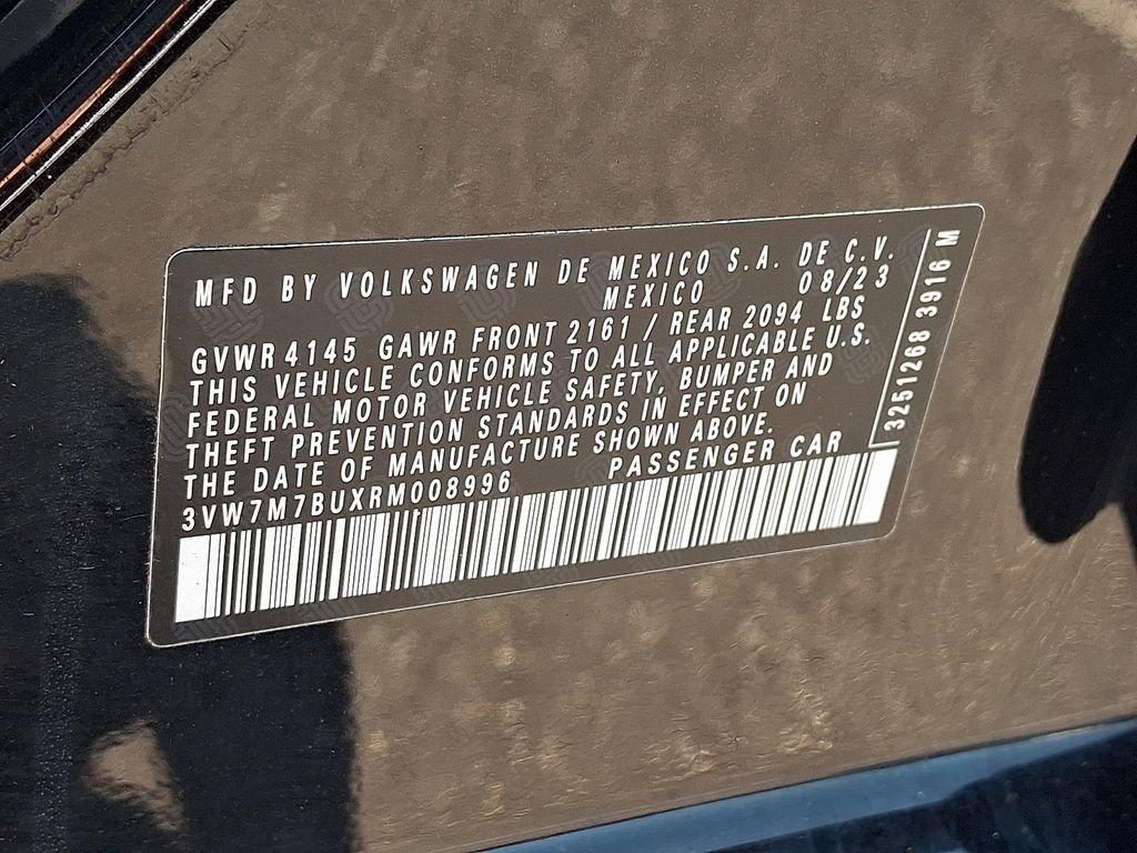 Certified Used 2024 Black Volkswagen 1.5T SE image 27