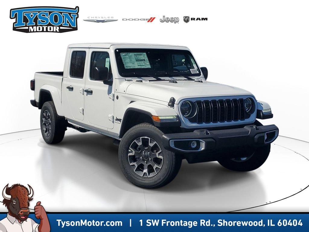 New 2026 Bright White Clearcoat Jeep Sahara image 1