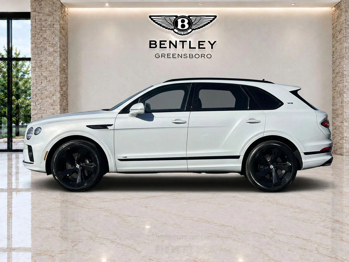 Used 2021 Ghost White Pearlescent Bentley V8 image 2