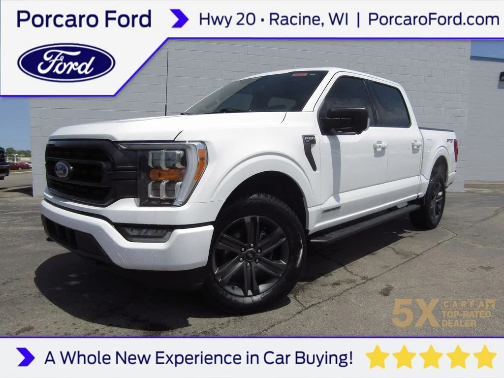 Used 2023 Oxford White Ford XLT image 1