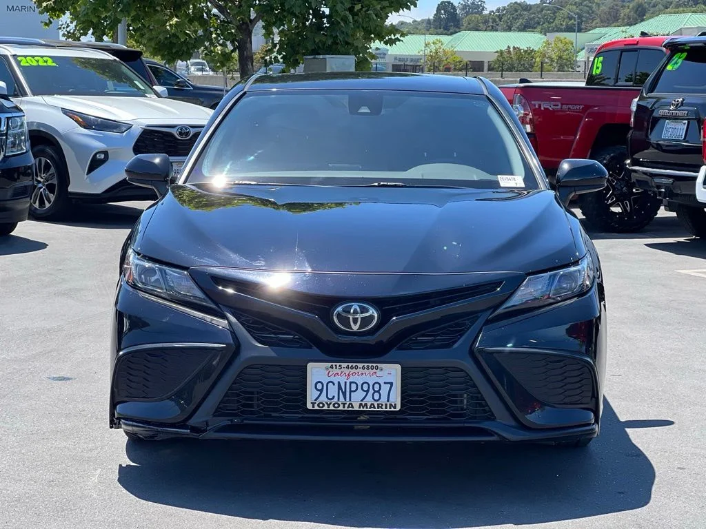 Used 2021 Black Toyota SE image 7