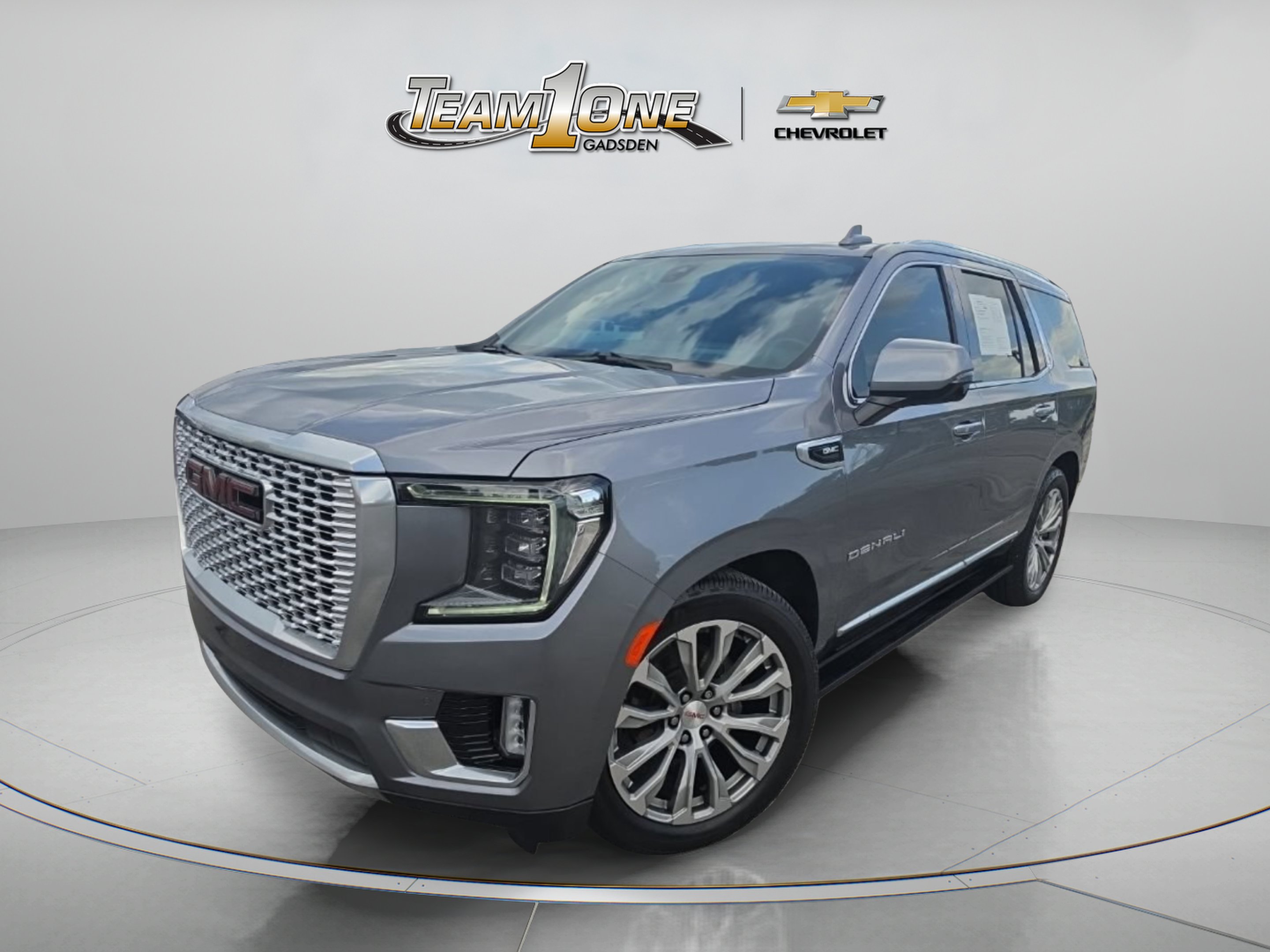 Used 2021 SATIN STEEL METALLIC GMC Denali image 3