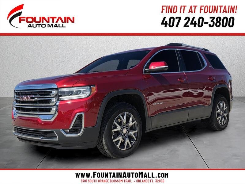 Used 2023 RED GMC FWD 4DR SLT image 1