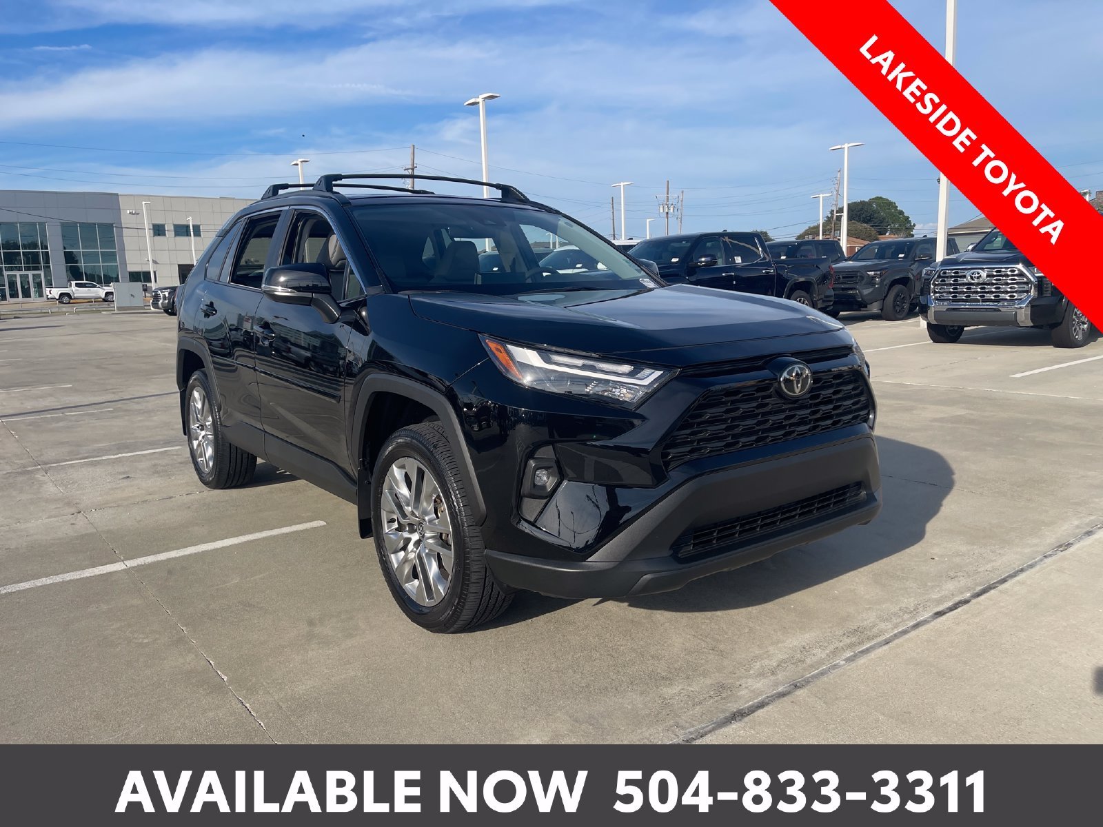 Certified Used 2025 Black Toyota XLE Premium image 8