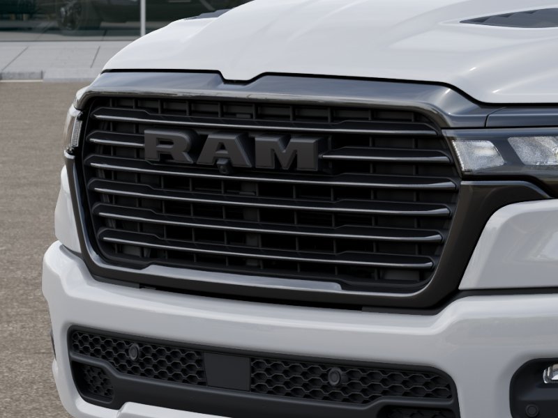 New 2026 Bright White Clear-Coat Exterior Paint RAM LARAMIE image 11