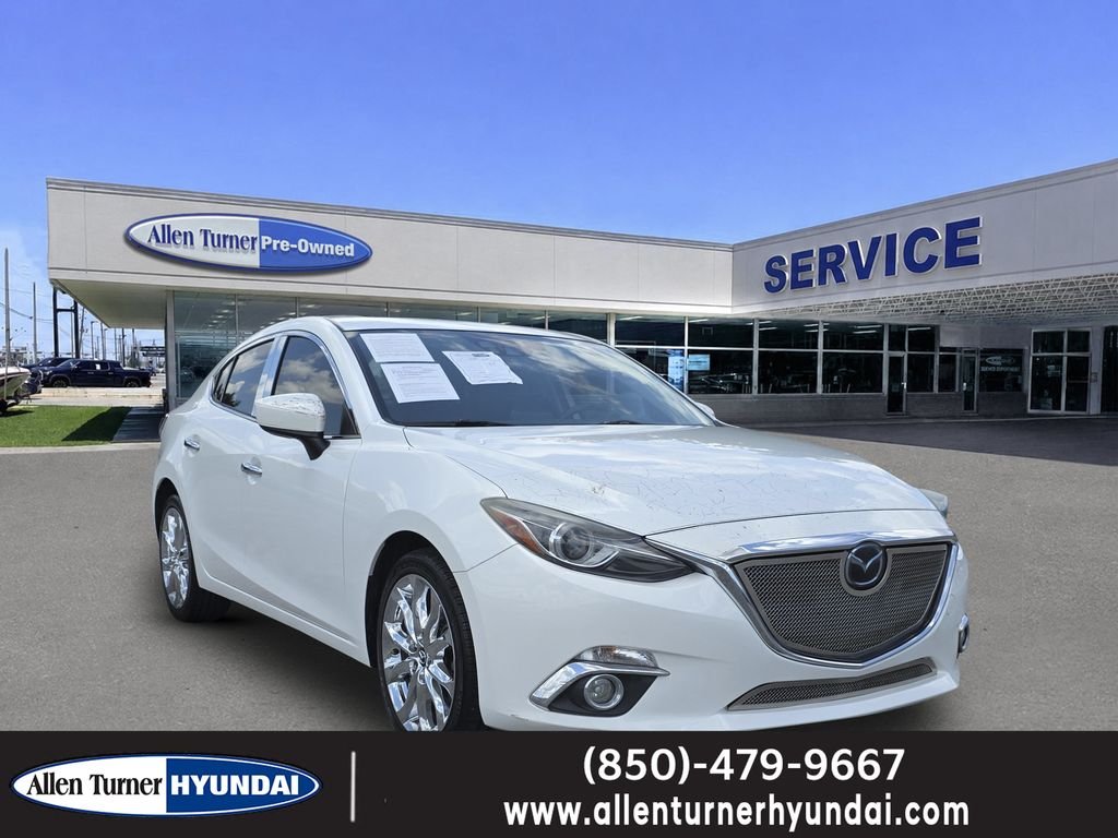 Used 2015 Snowflake White Pearl Mica Mazda s Grand Touring Tech Package image 1