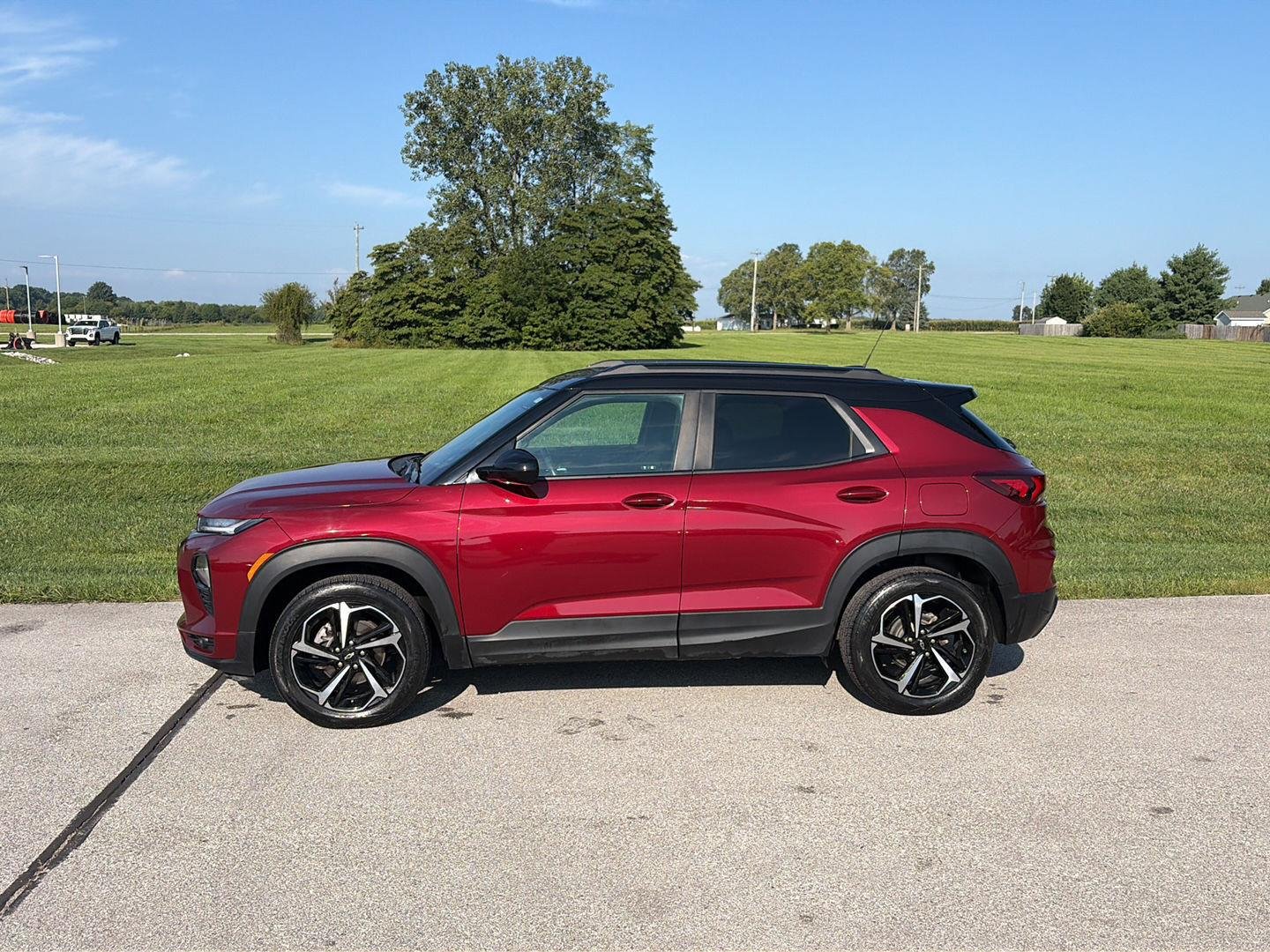 Used 2022 Chevrolet Trailblazer RS with VIN KL79MUSL4NB040794 for sale in Crawfordsville, IN