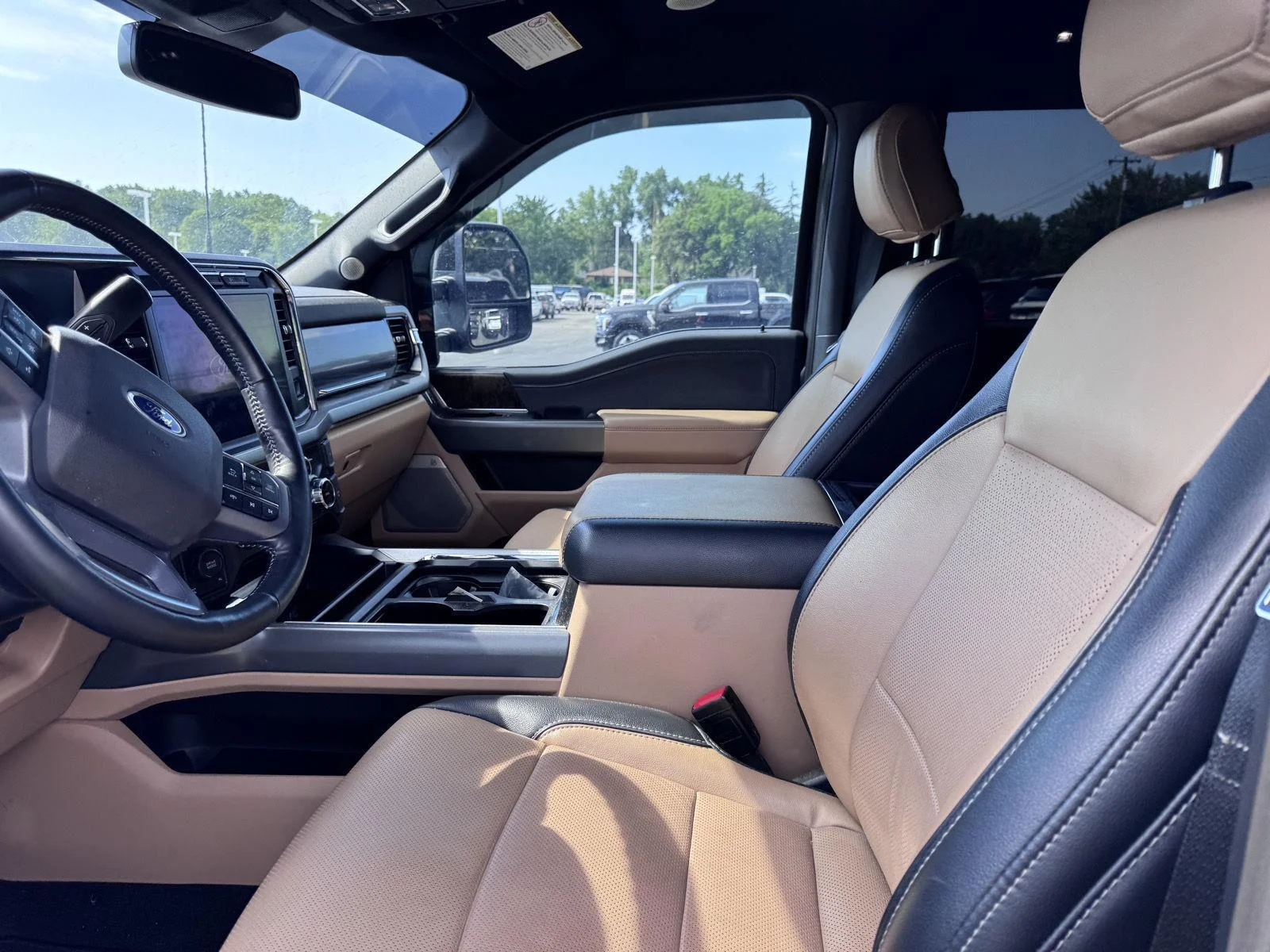 Used 2024 Carbonized Gray Ford LARIAT image 7