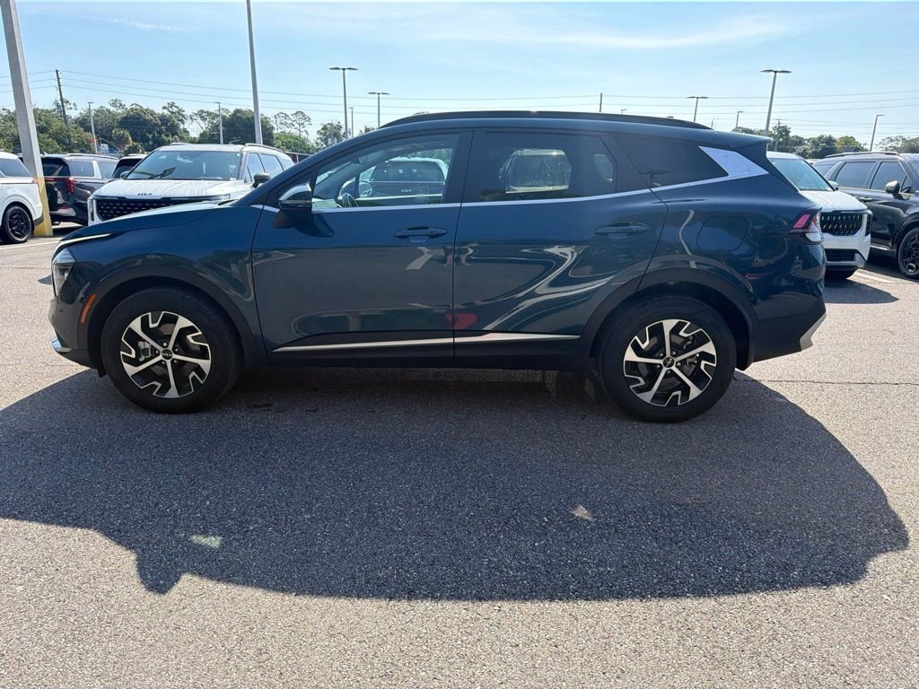 Certified Used 2025 Blue Kia EX image 8