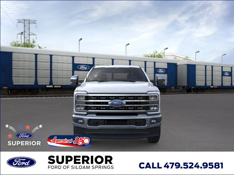New 2026 Star White Metallic Tri-Coat Ford LARIAT image 6