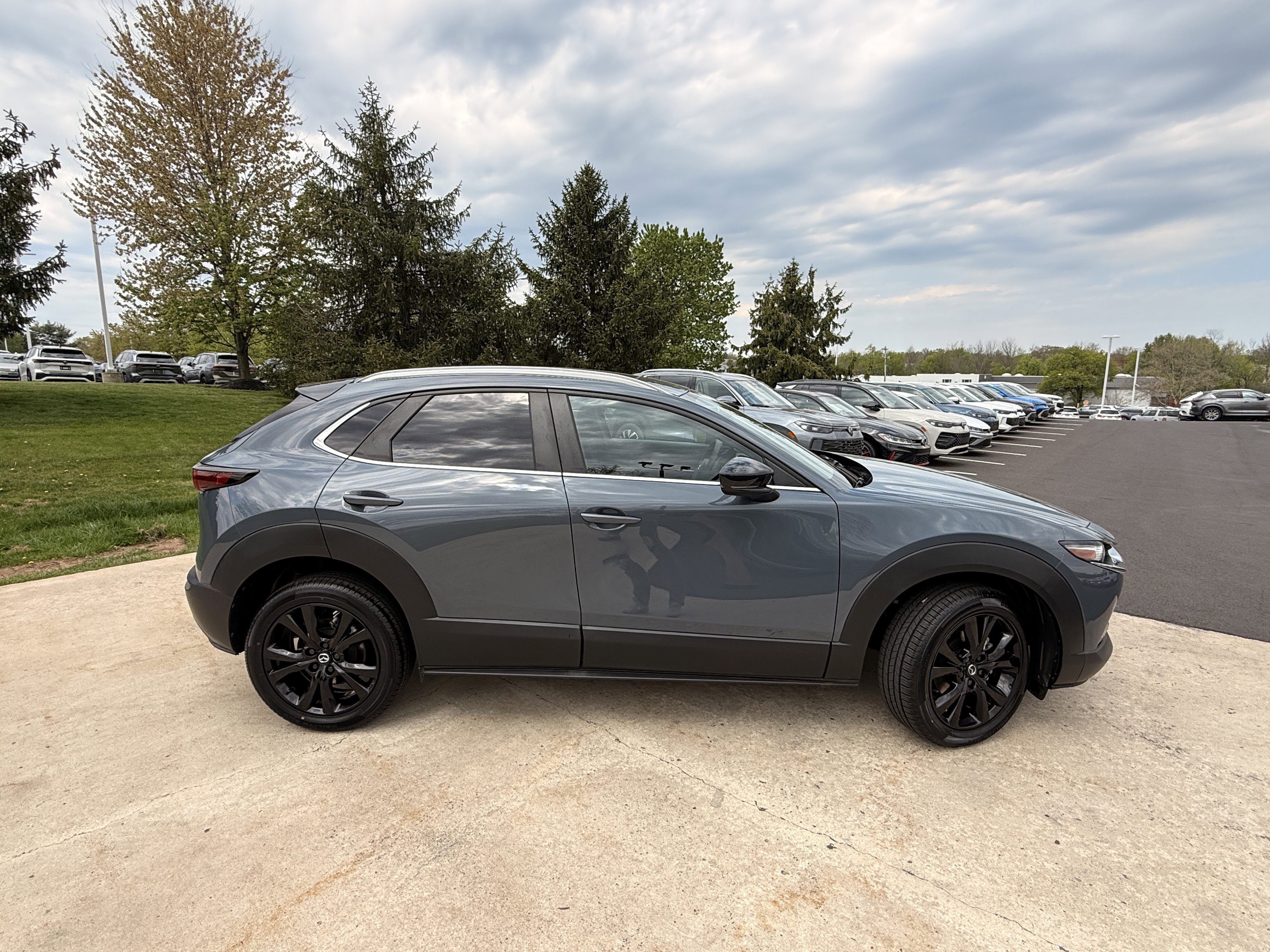 Used 2024 Polymetal Gray Metallic Mazda 2.5 S Carbon Edition image 16