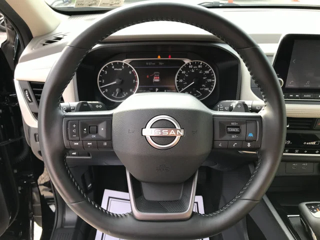 Certified Used 2025 Super Black Nissan SV image 13