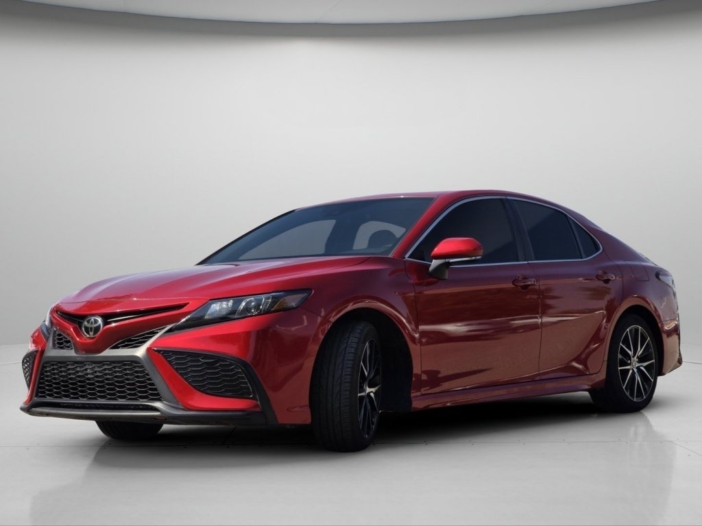 Used 2023 Red Toyota SE image 16