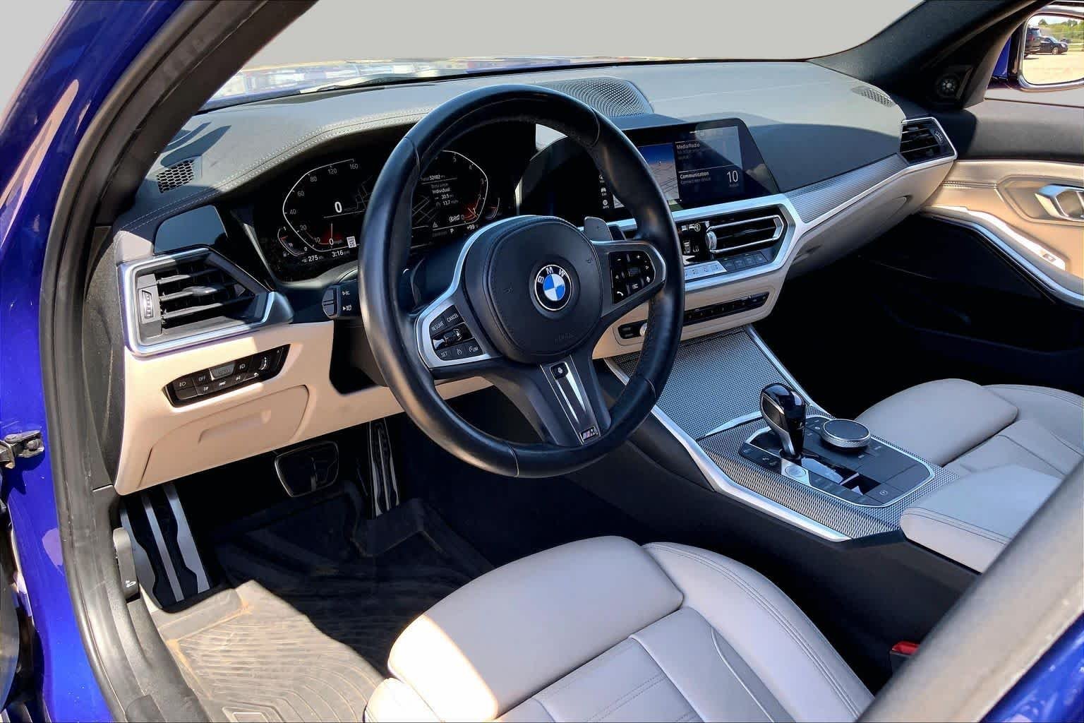 Certified Used 2021 Portimao Blue Metallic BMW 330i image 18
