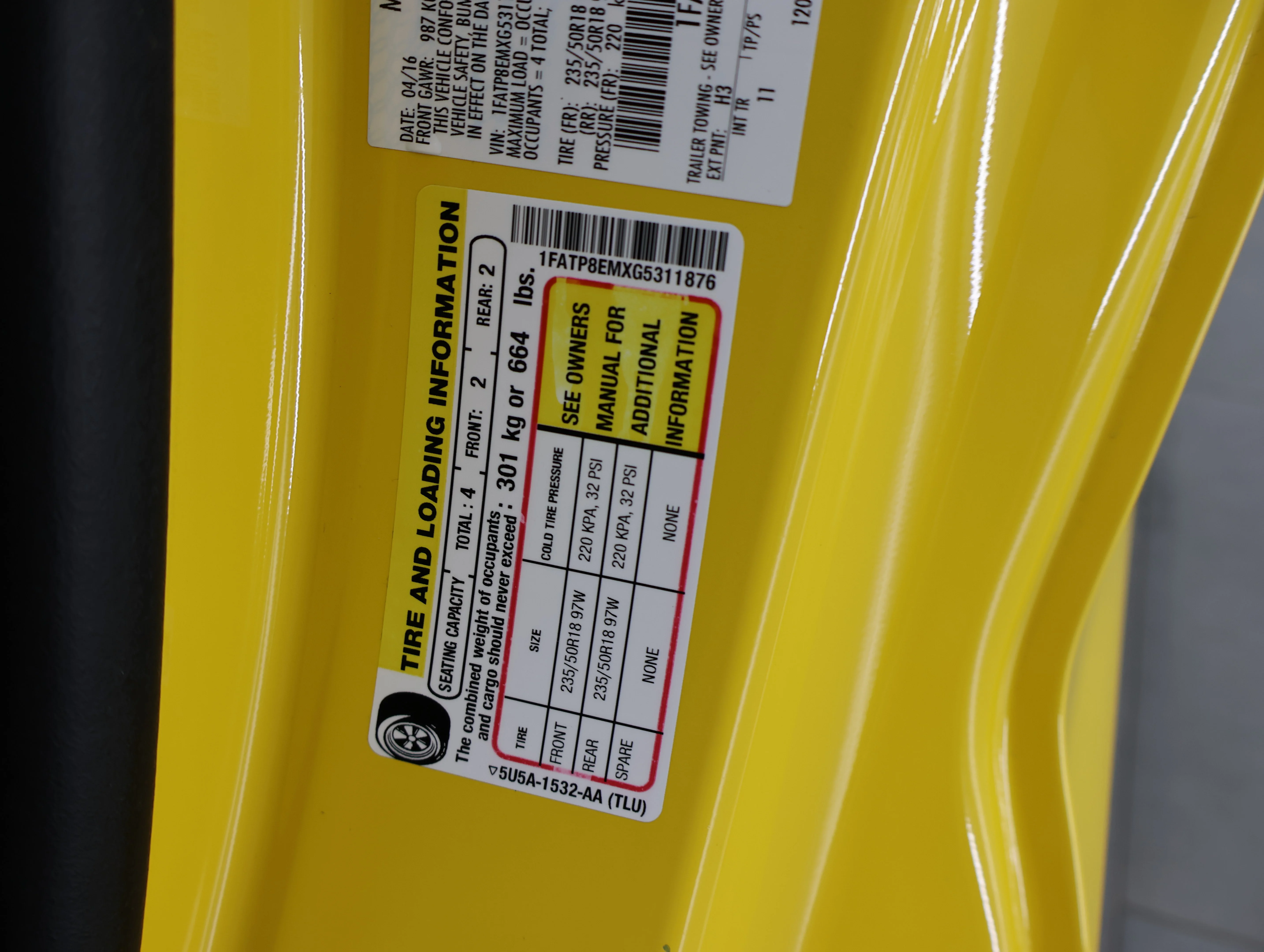 Used 2016 Triple Yellow Tri-Coat Ford V6 image 47