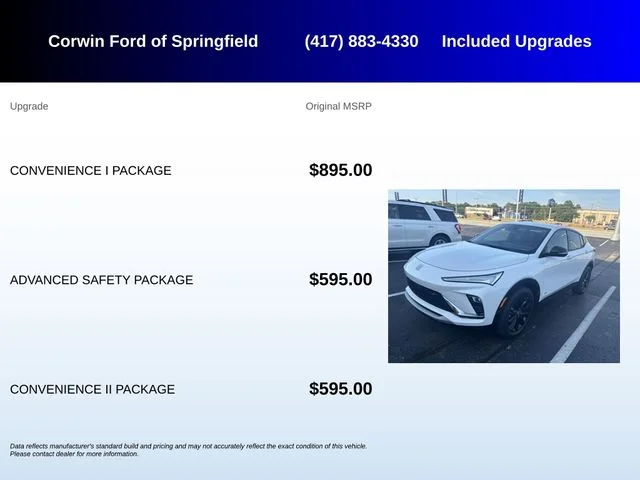 Used 2025 Summit White Buick Sport Touring image 5