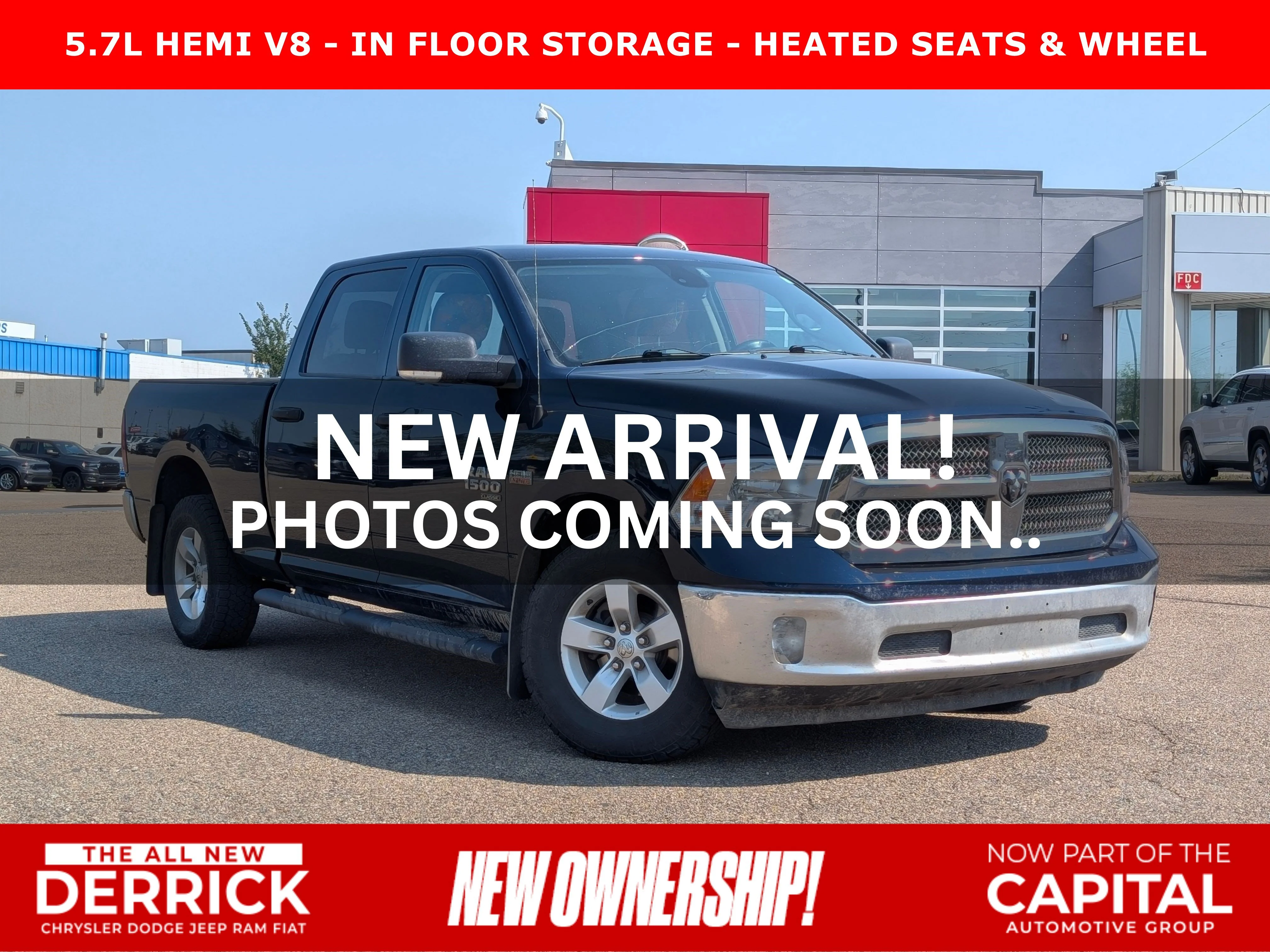 Used 2022 Patriot Blue Pearl Ram SLT image 1