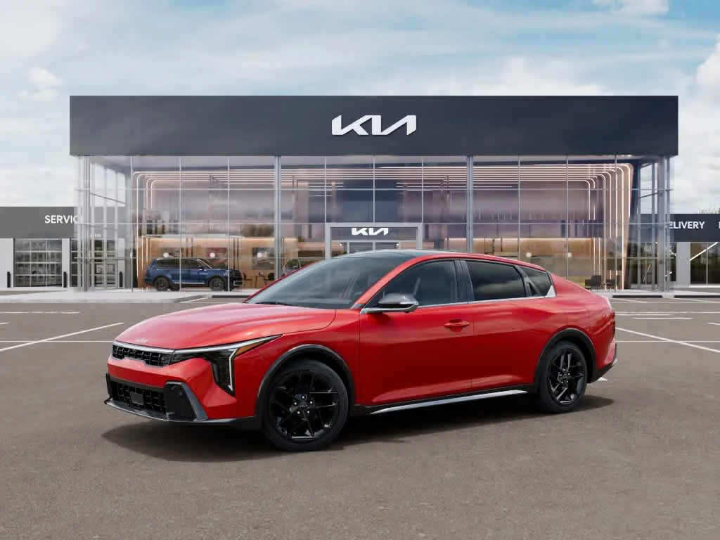 New 2026 Currant Red Kia GT-Line Turbo image 3
