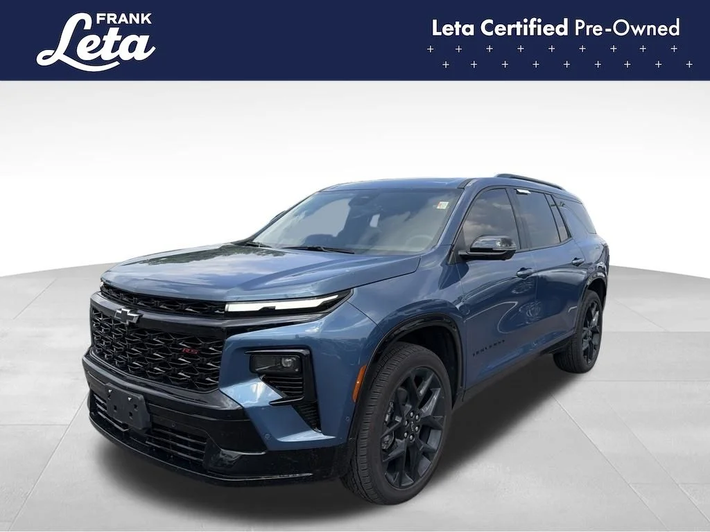 Used 2025 Blue Chevrolet RS image 1