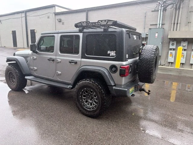 Used 2019 Billet Silver Metallic Clearcoat Jeep Unlimited Sport S image 5
