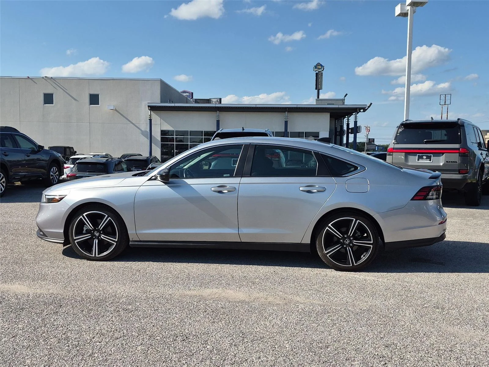 Used 2024 Solar Silver Metallic Honda Sport image 2