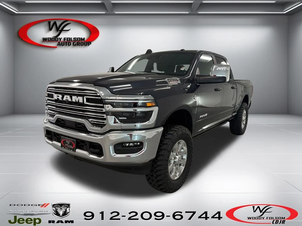 New 2026 Forged Blue Metallic Exterior Paint RAM Laramie image 1
