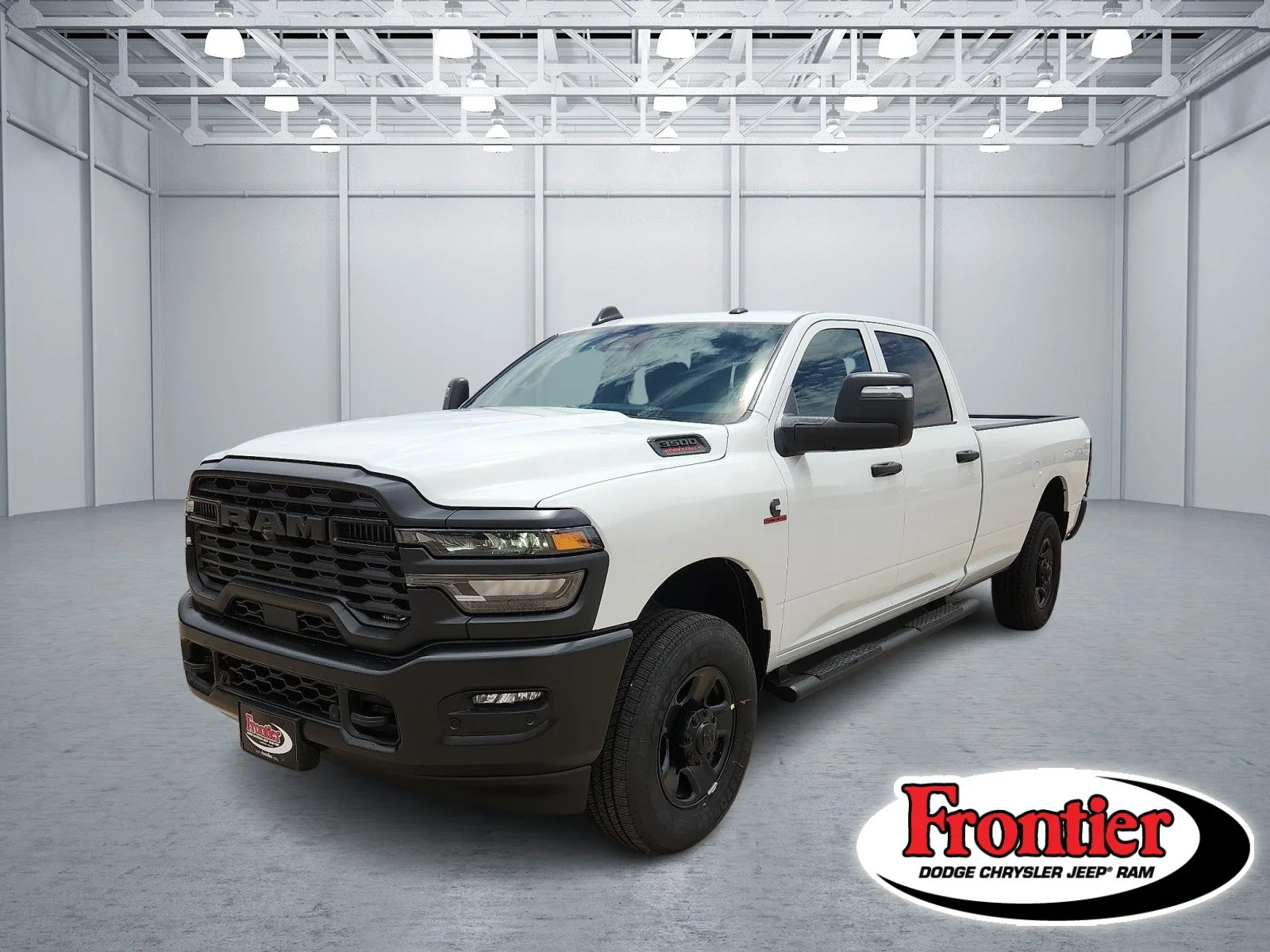 New 2026 Bright White Clear-Coat  Paint Ram TRADESMAN CREW CAB 4X4 8