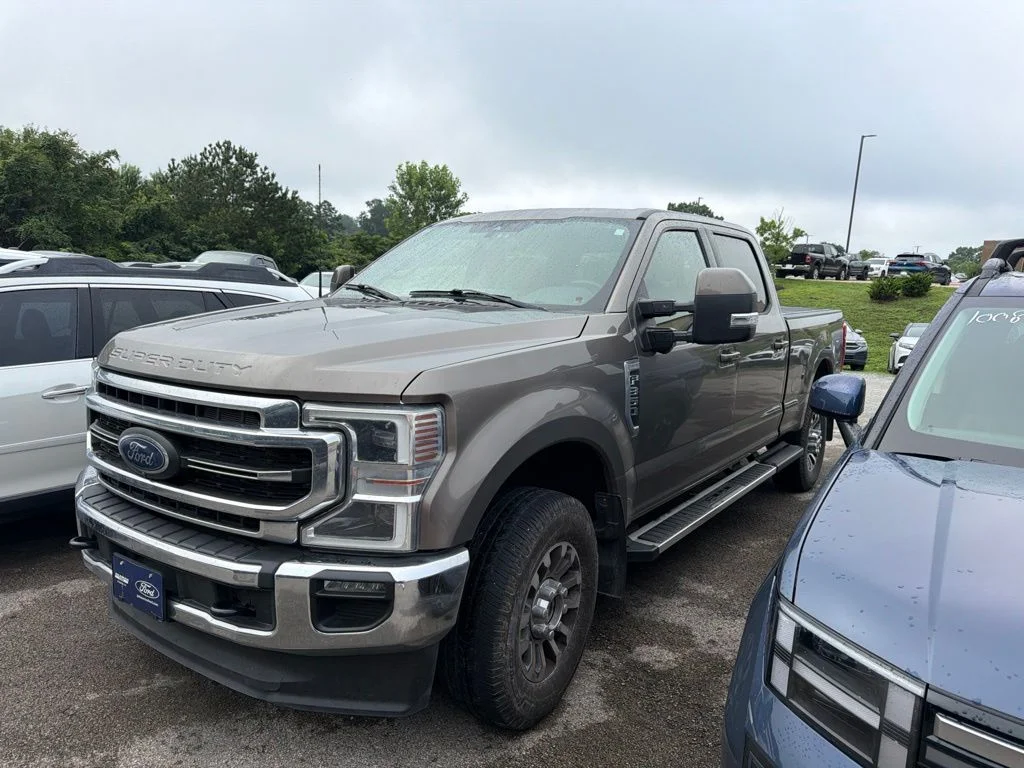 Used 2022 Stone Gray Metallic Ford Lariat image 1