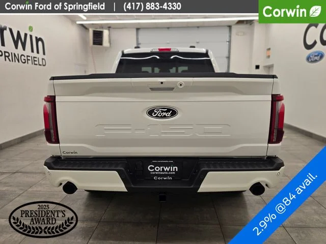 New 2026 Star White Metallic Tri-Coat Ford Lariat® image 6