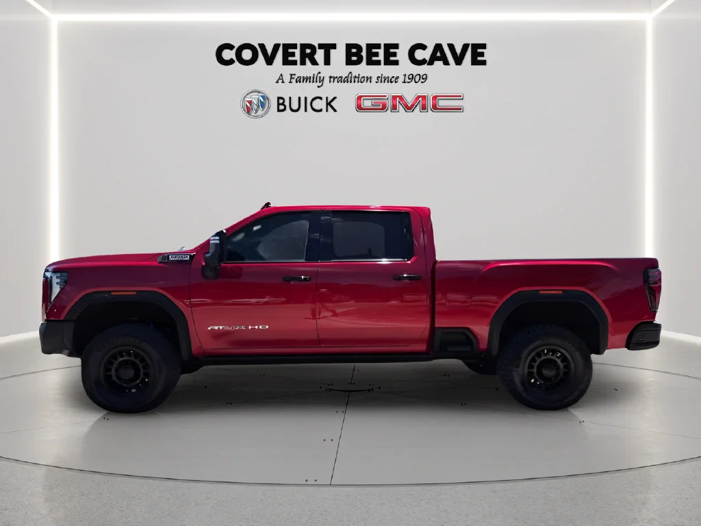 Used 2025 Volcanic Red Tintcoat GMC AT4X image 8