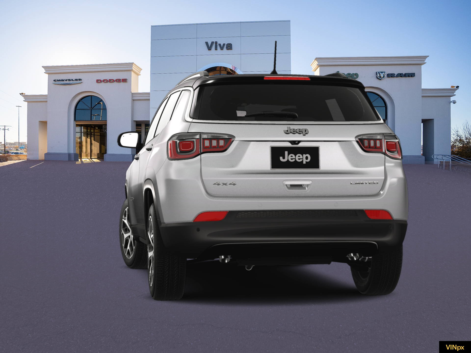 New 2026 Silver Zynith Metallic Clear-Coat Exterior Paint Jeep Limited image 13