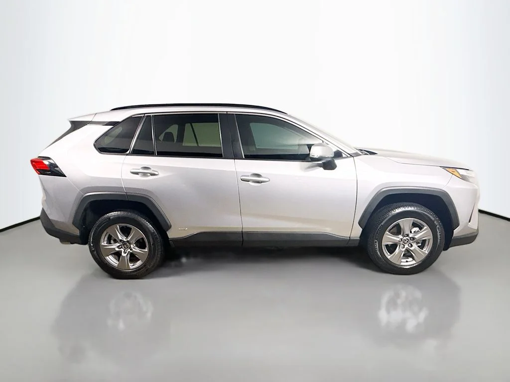 Certified Used 2022 Silver Sky Metallic Toyota Hybrid XLE image 8